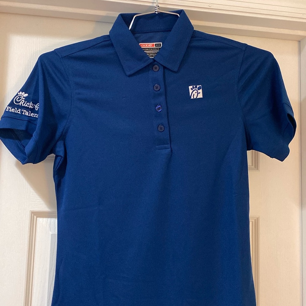 NEW Chick fil A polo ladies Small
